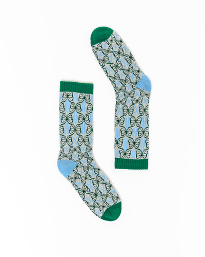 Sock candy bowsession tennis crew sock cute womens socks